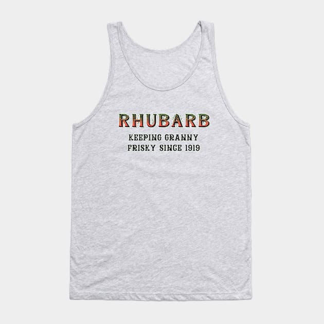 Rhubarb #4 Tank Top by Malarkey